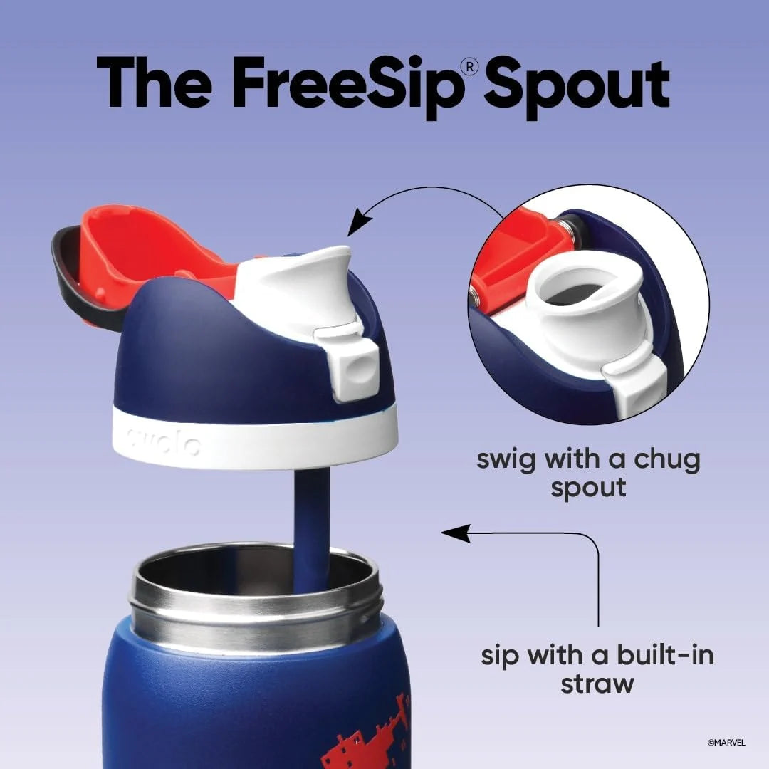 Spiderman Night Watch 32oz FreeSip Water Bottle - LIMITED TIME OFFER