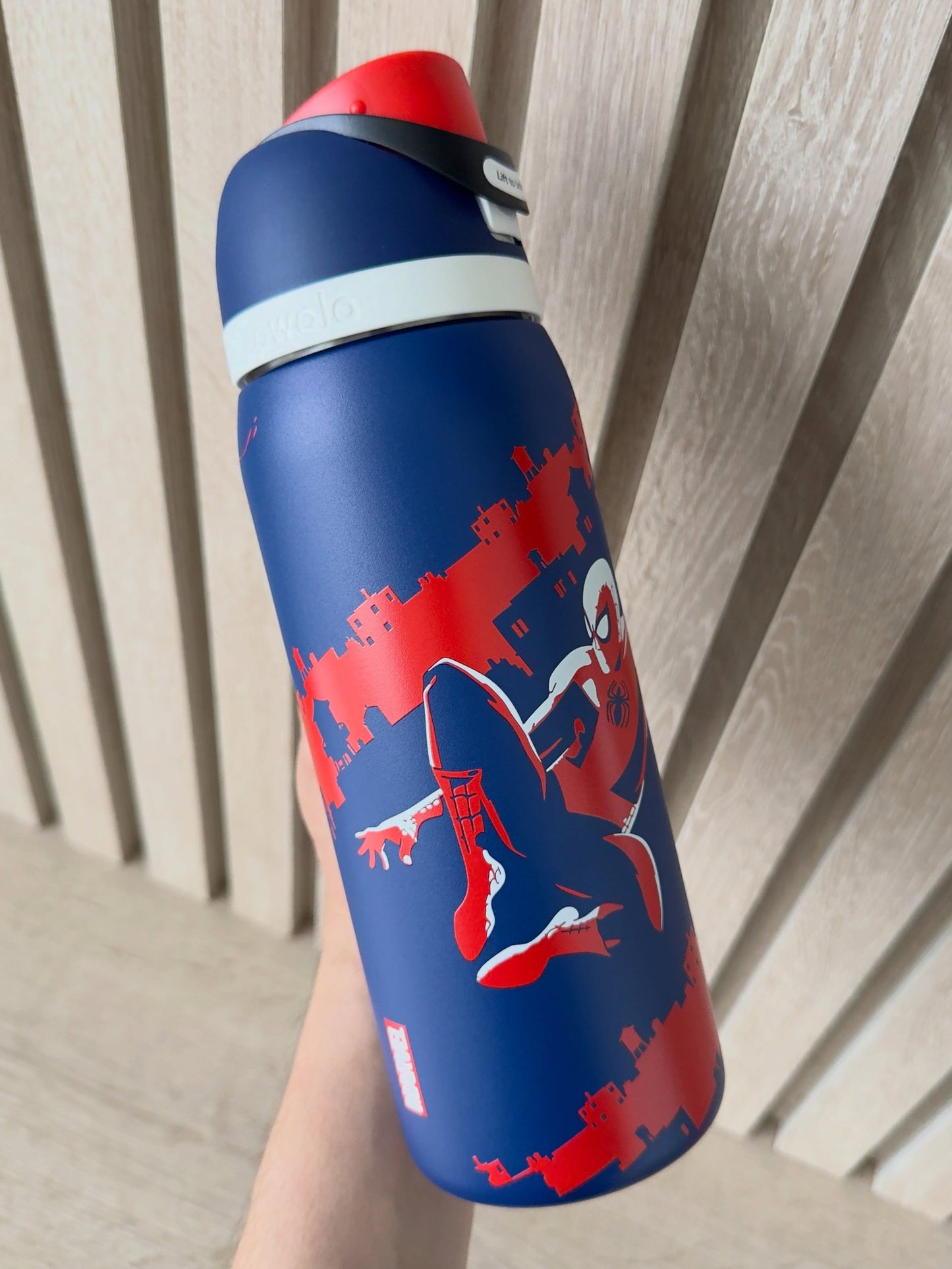 Spiderman Night Watch 32oz Water Bottle