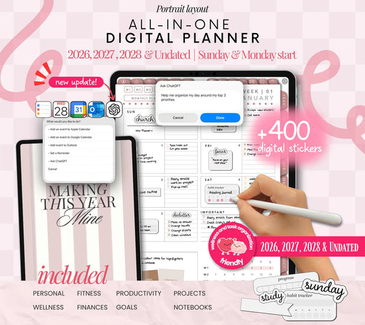 2026 Digital Planner (worth $20)