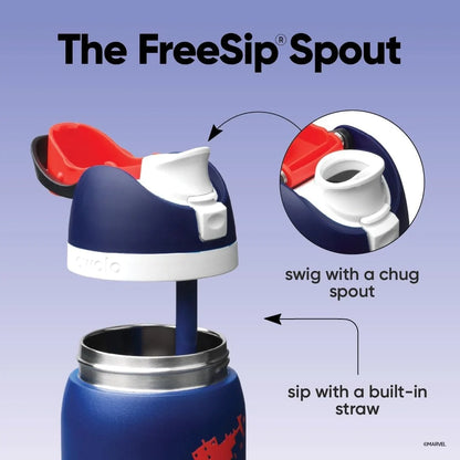 Spiderman Night Watch 32oz ~ FreeSip Water Bottle